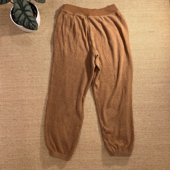Beige teddy fabric arie sweatpants - Picture 5 of 5